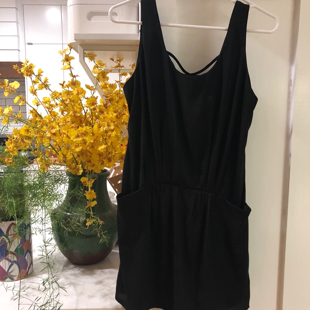 Cute, black mini-dress